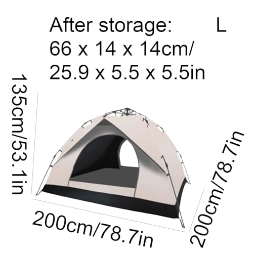 Carpa emergente automática para camping al aire libre miniatura 2