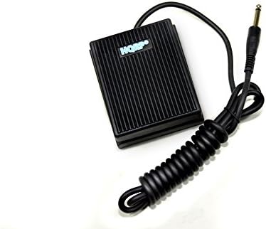 HQRP Sustain Pedal compatible with Yamaha YPG-235 / YPG-535 / YPT-230 / YPT-330 / PSR-E243 / YPT-240 Keyboards