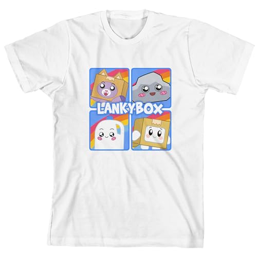 T-shirt LankyBox enfant Bioworld à manches courtes et col rond