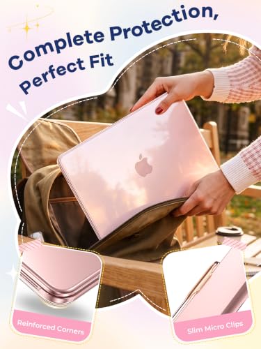 Image of EooCoo Clear Case for Apple MacBook Neo Cover 13 inch 2026 A18 Pro A3404