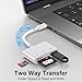 USB C to USB Camera Adapter,SD Card Reader for iPhone 17 Pro Max Air 16e 16 15,3 in 1 Memory Card Adapter with Dual Card Slots & USB Port for Samsung Galaxy S25,Pixel9 Android Trail Camera Card Reader