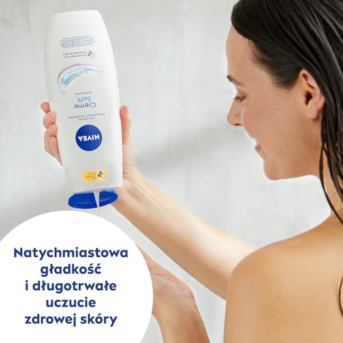 NIVEA Creme Soft Kremowy żel pod prysznic z olejkiem migdałowym 500 ml