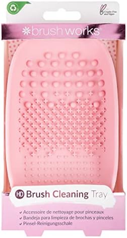 Brushworks Makeup Brush Cleaner Tray Brushworks Makeup Brush Cleaner Tray