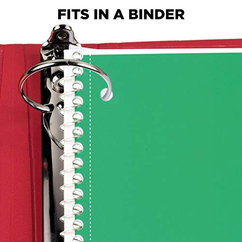image for Mead Spiral Notebooks, 1 Subject, Wide Ruled Paper, 70 Sheets, 10-1/2 