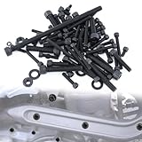 CYCBOLT 426 PCS Complete Body Work Kit Fit for TRX450R 2005 2004 TRX 450R Kits, ATV Crankcase Cover A-Arms Front Rear Fender Screws Front Shocks Bumper Bolt Set