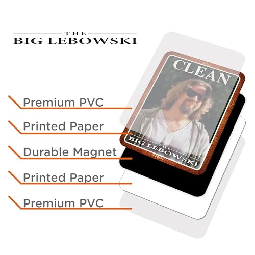 Imán para lavavajillas Big Lebowski de doble cara miniatura 2