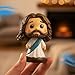 Jesus Bobblehead for Car Dashboard - 3.5