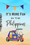 Filipino Notebook: Tricycle - Pinoy Pride - Journal for Writing - 6' x 9' - 120 Pages