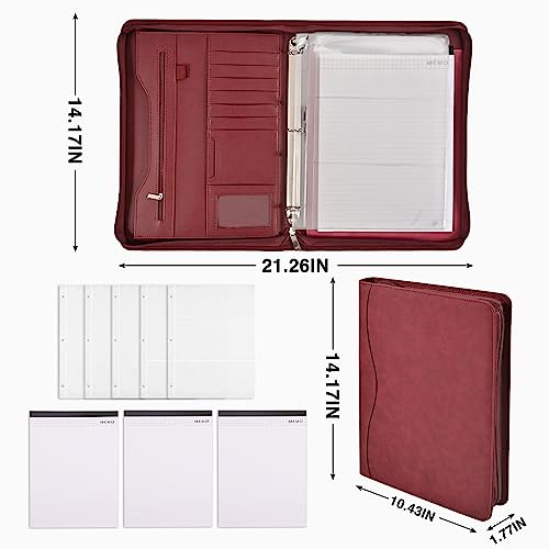 image for Sbrinnaliao Padfolio Portfolio Folder Binder-Organizer Planner Noteboo