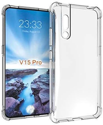 NTV Soft Back Cover for Vivo V15 Pro (Transparent)