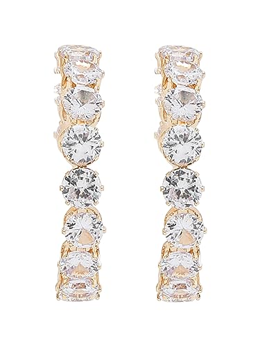 YouBella Jewellery for women Ear Rings Celebrity Inspired Gold Plated Earrings for Women and Girls (White - 1) (B0CFB8PX7B) Amazon Price History, Amazon Price Tracker