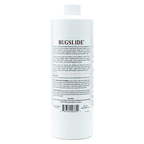 image for BugSlide 32 Oz Cleaner Refill, Easily Refill Spray Bottles and Travel 