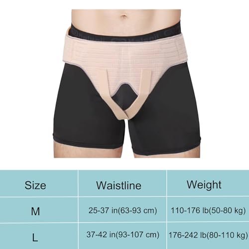 Faja de soporte para hernia inguinal para hombre talla mediana miniatura 2