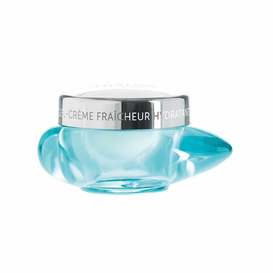 Thalgo Hydrating Cooling Gel-Cream - Refreshing Face Gel with Long-Lasting Hydration and Soothing Texture for Ultimate Comfort - 50ml