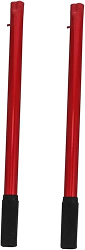 COOLHIYA Gato de piso con mango de gato, 2 unidades, mango de coche, mango de goma hidráulico horizontal, mango de poste de gato horizontal,