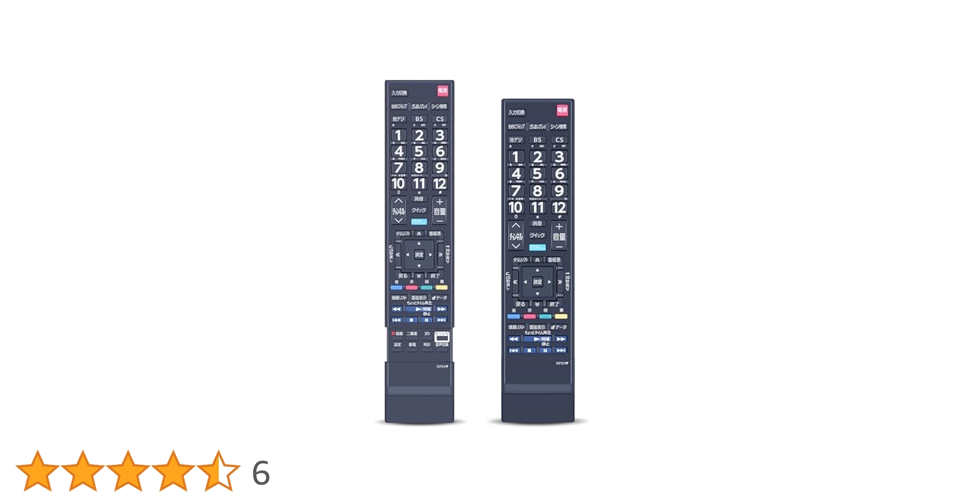 Amazon | テレビリモコン CT-90442 for 東芝 TOSHIBAリモコン