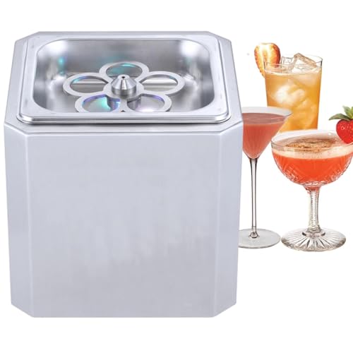 Enfriador instantáneo de vidrio, escarchador de vidrio de CO2 para tazas y vasos, enfriador rápido de bebidas para cócteles, cerveza, bebidas mixtas, bar en casa, restaurante, cocina