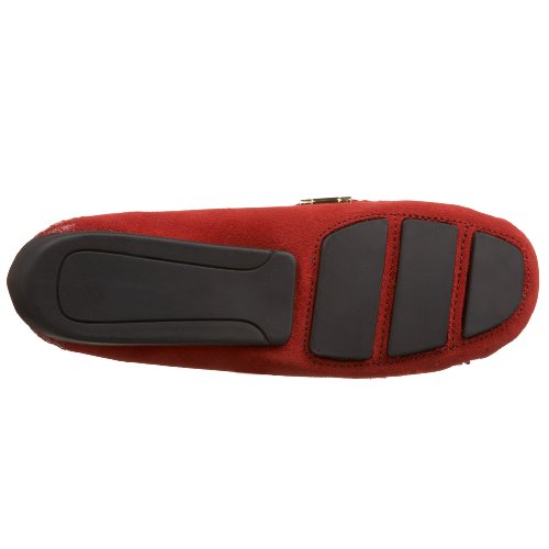 Image of Moda Spana Women's Jane Moccasin,Red Cow Suede,12 M US