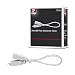 Produktbild Paulmann 70576 MaxLED Verbindungskabel für LED Strip 10 cm Verlängerungskabel Stripe Zubehör Überbrückung Weiß Ausgleich von Unebenheiten 5-Polig