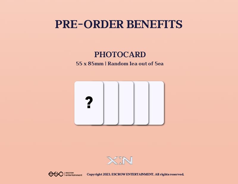 Mini Album X:in Synchronicity Set de 2 Versions K-Pop CD - 5