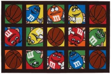Fun Rugs M & M'S Basketball