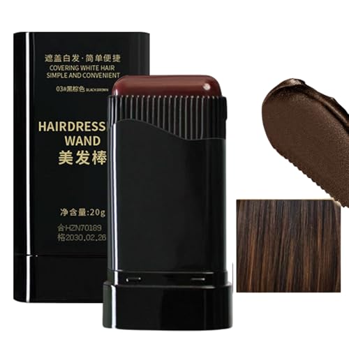 Cobertura De Canas En Raíces Para Mujeres,Barra Cubrir Canas - Barra Natural de Coloración Instantánea Resistente al Sudor para Uso Diario en Casa, Viajes y Salón