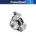 Jutagoss 1Pc T-Bolt Hose Clamps, 17-19mm/0.67