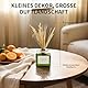 Blume Raumduft Diffuser für 120 Tage Büro,Aroma Diffuser Zitrus Duft mit 7 Duftstäbchen,Natürlich Langanhaltend Lufterfrischer für die Schlafzimmer, Raumdüfte für dekorative Wohnaccessoires