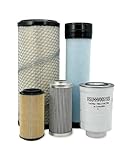 HERO Maintenance Filter Kit For Vermeer CTX100 Mini Skid Steer Loader Filters Compatible With OEM
