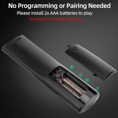 Image of Universal Remote Compatible for LG Smart LED TV AKB76040308 (Your Old Must be Exactly Same) Controller (Black)