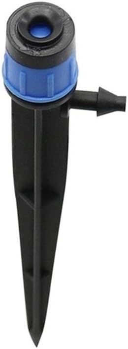 Botanical Garden Lawn Nozzle 200 Pcs Garden Micro Sprinkler Agriculture Nozzle Scattering Dripper 16cm Insert Bracket Scattering Dripper Greenhouse Watering (Color : Black)