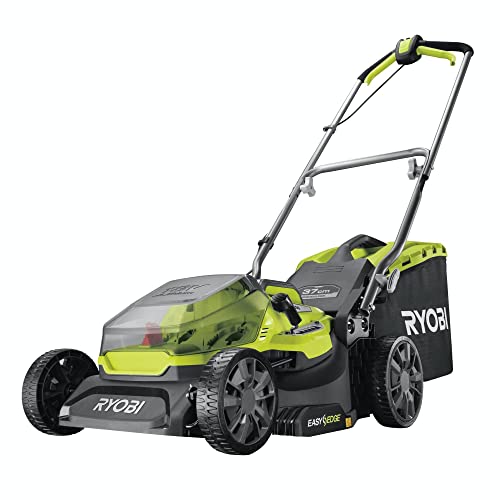Tondeuse RYOBI 18V LithiumPlus Brushless coupe 37cm - 1 batterie 5,0 Ah - 1 chargeur rapide - RY18LMX37A-150