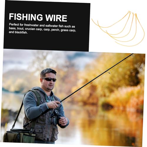 UPKOCH 10 piezas línea de pesca resistente naranja miniatura 4