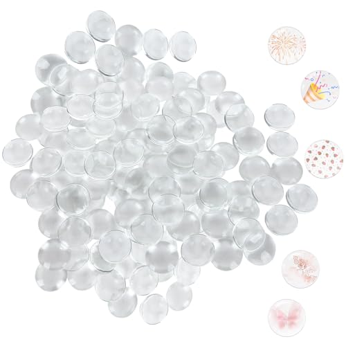 Cabochons ronds en verre 40mm pour protéger et sublimer vos photos en bijoux