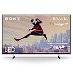 Sony BRAVIA, KD-50X80L, 50 Zoll Fernseher, LED, 4K HDR, Google TV, Smart TV, Works with Alexa, BRAVIA CORE, TRILUMINOS PRO, HDMI 2.1, Gaming-Menü mit ALLM