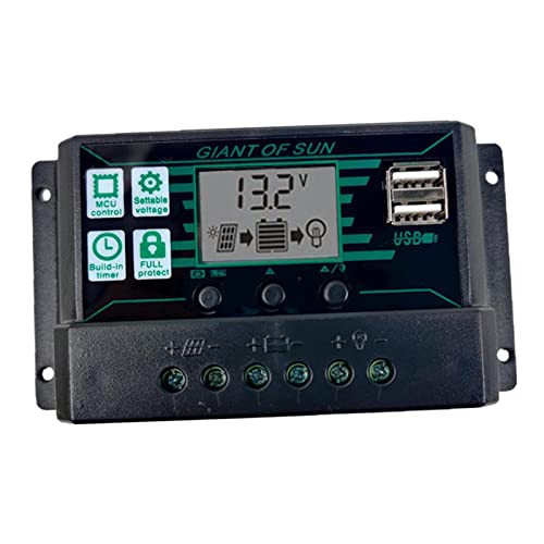 Image of CALANDIS 20-60A MPPT PWM Solar Panel Battery Regulator Charge Controller LCD Display 30A | Chargers & Inverters | Alternative & Solar Energy | Electrical & Solar
