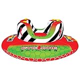 WOW Sports Cyclone Spinner Towable Tube for Boating - 1 to 2 Person Towable - Standing Tubes for Boating