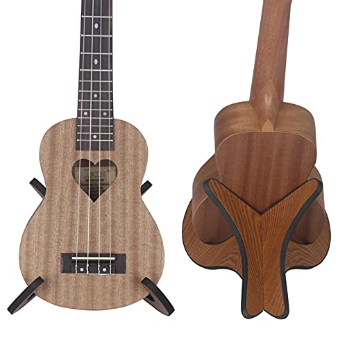 COMETX Support de guitare électrique en bois portable amovible pour ukulélé et violon - Les Beatles, Paul McCartney, John Lennon, RIngo Starr, George Harrison COMETX Support de guitare électrique en bois portable amovible pour ukulélé et violon – Image 6