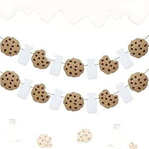 YLooDasy Milk & Cookies Girlande x 2