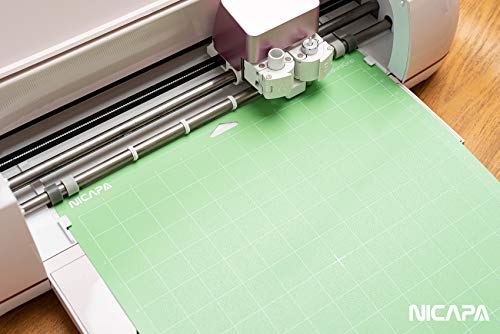Image of StrongGrip Cutting Mat for Cricut Explore Air 2 /Maker (12x12 inch,3 Mats) Strong Adhesive Sticky Purple Quilting Cricket Cut Mats Replacement Accessories for Cricut