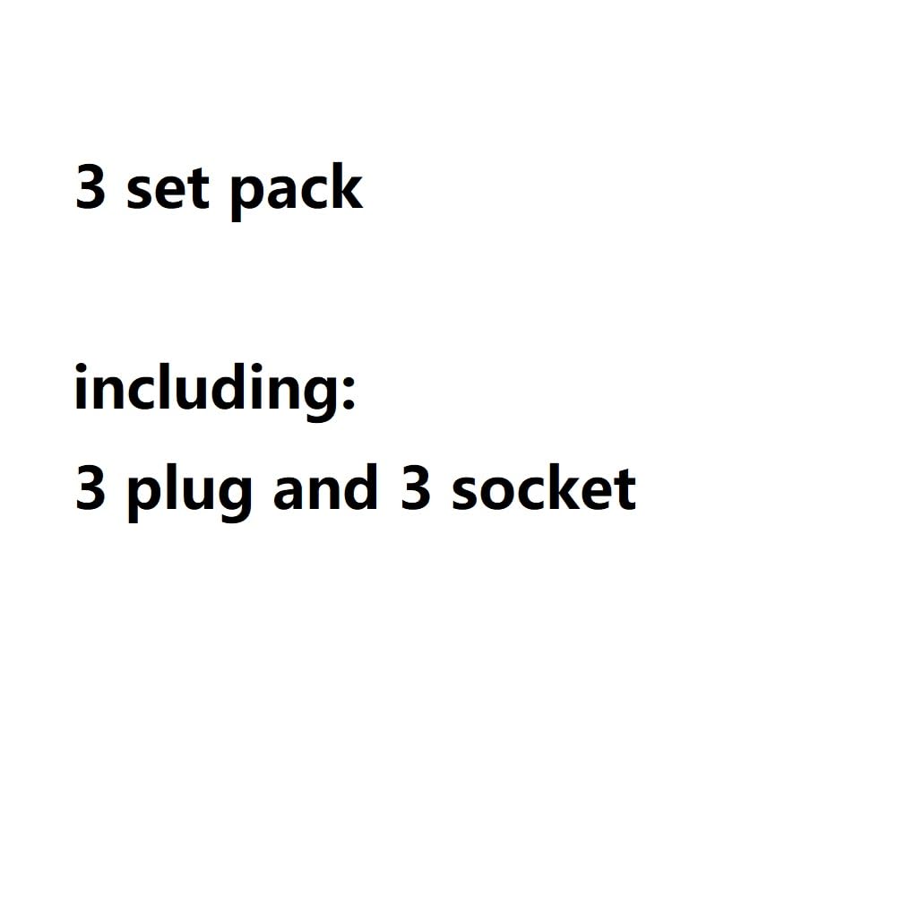 SD13 IP68 1-7 PIN Waterproof Power Connector, High Voltage Circular Industrial Electrical Cable Wire Connector Plug, Rear Nut Panel Socket (3, Rear nut Male Plug, 4pin)
