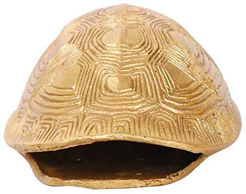 SnamicE turtle shell statues pure brass decor figurine chinese wealth and good luck sculpture for home and office 1109,