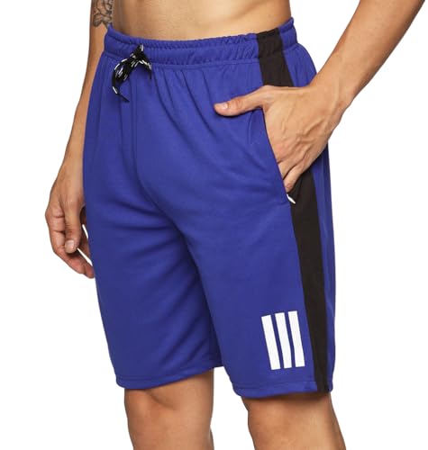 Image of Polyester Sports Shorts for Boys & Girls with Zipper Pockets