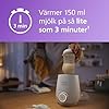 Philips Avent Premium snabb flaskvärmare, med smart temperaturreglering, vattenbadsteknik, automatisk avstängning, modell SCF358/00 #1