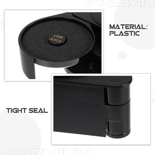 Accessoire de bar polyvalent noir à 3 niveaux pour une cuisine design