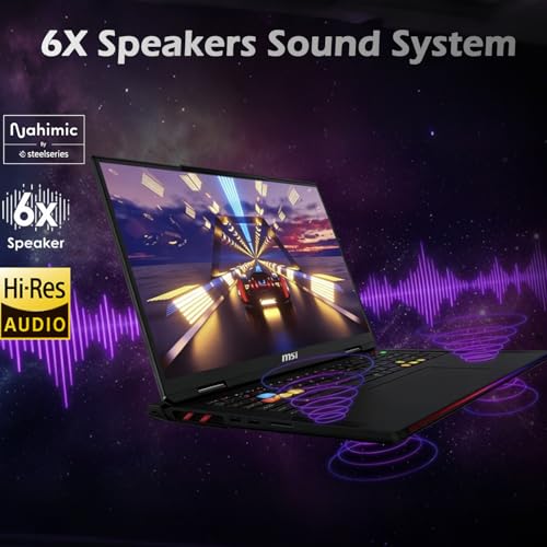Image of msi Raider 18 HX AI Gaming Laptop, 18 inch UHD+ (3840x2400) 120Hz Mini LED Laptop with Intel Core Ultra 9 285HX, GeForce RTX 5090, 96GB DDR5+4TB SSD, WiFi 7, Independent Heat Dissipation Design