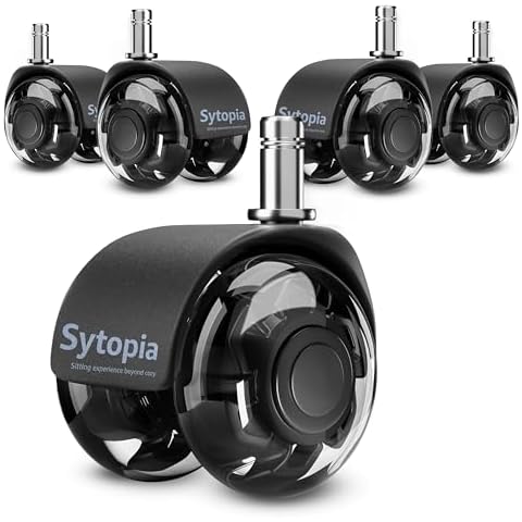 Sytopia Office Chair Caster Wheels Cover