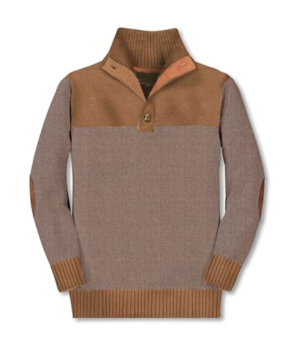 Gioberti Kids Cotton Button-Down Knit Pullover Sweater
