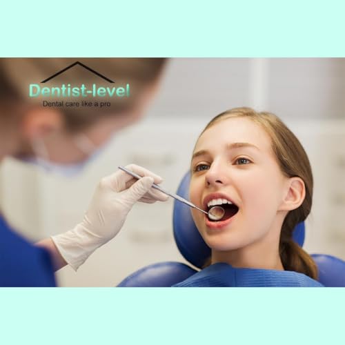 YSCARE Dental Mundspiegel Mundzahnspiegel Inspektionsspiegel Zahnpflege Set t Mundpflege Mundkontrolle Verlängerungswerkzeug Auch für Wimpernverlängerungen geeignet (Einzelspiegel)