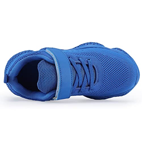 Voxge Blue Tennis Sneakers Knitted Shoes For Girls Kids Sneakers Boys Fashion Lightweight Running Shoes Breathable Athletic Toddler Shoes（Big/Little） Kids Size 11.5 M Us #TOP4